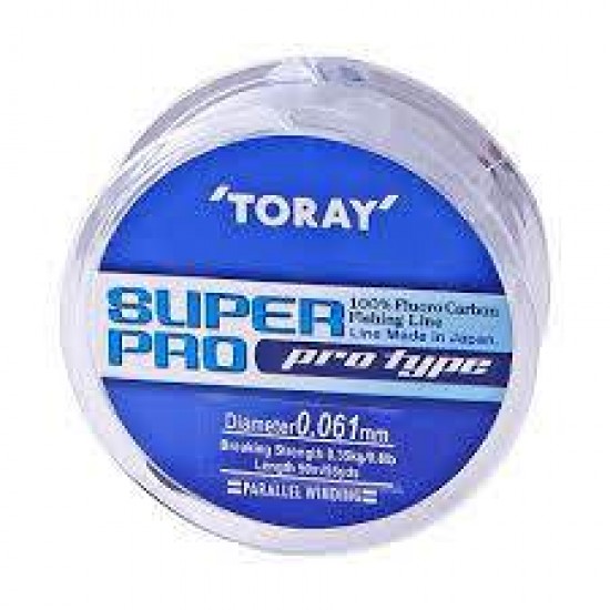 Fir Fluorocarbon TORAY SUPER PRO   0.085 mm